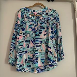 Size Medium Lily Pulitzer top